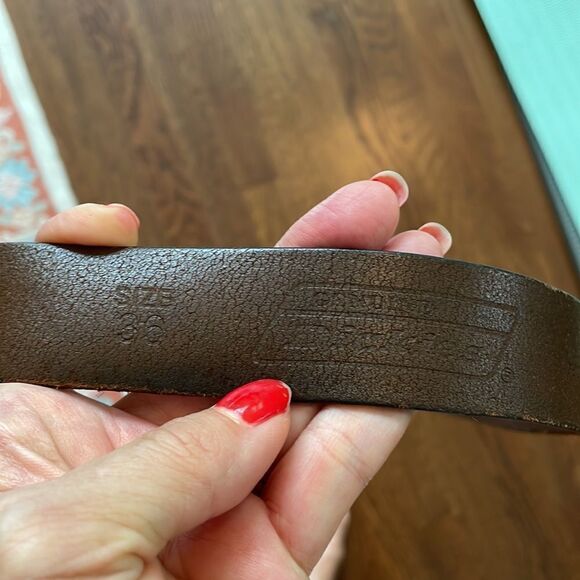 Dickies brown leather belt - Picture 4 of 6